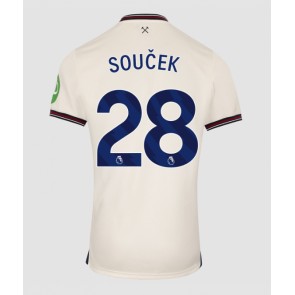 West Ham United Tomas Soucek #28 Gostujuci Dres 2025-26 Kratak Rukavima